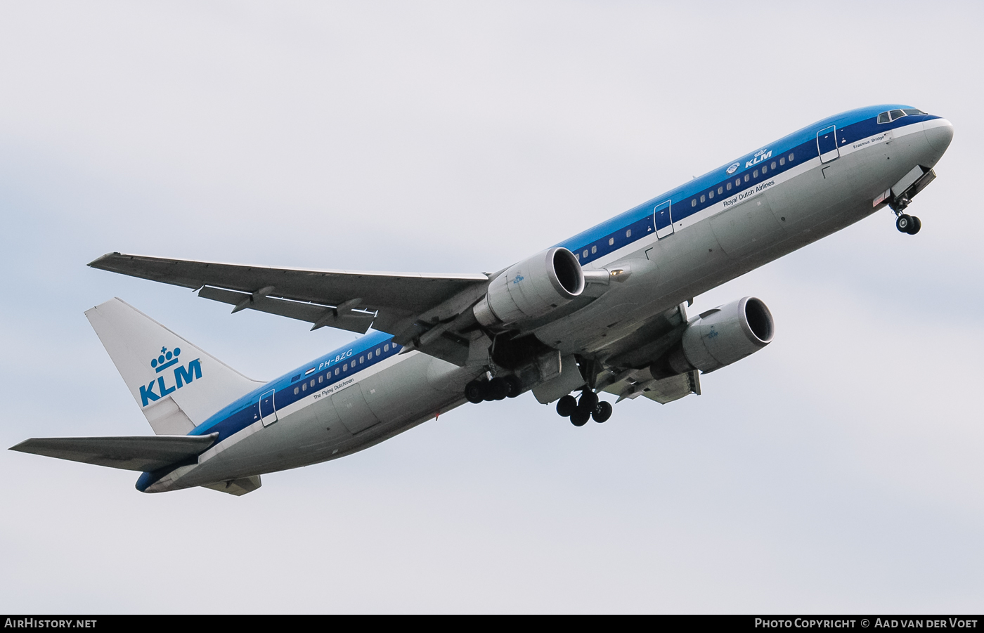 Aircraft Photo of PH-BZG | Boeing 767-306/ER | KLM - Royal Dutch Airlines | AirHistory.net #70582