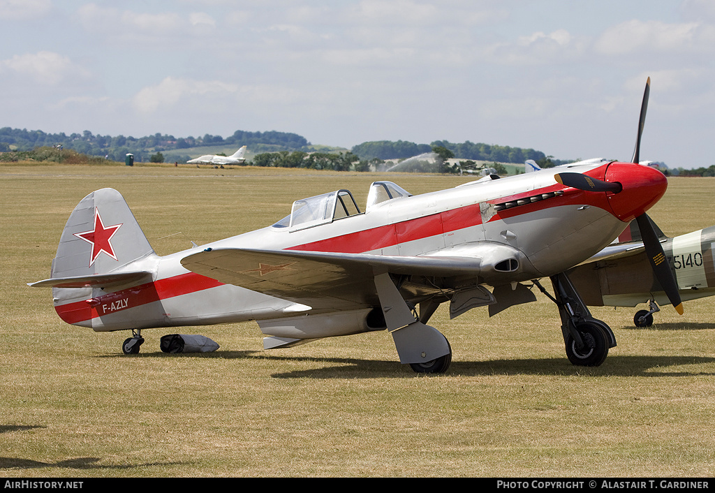 Aircraft Photo of F-AZLY | Yakovlev Yak-3UA | Soviet Union - Air Force | AirHistory.net #70594