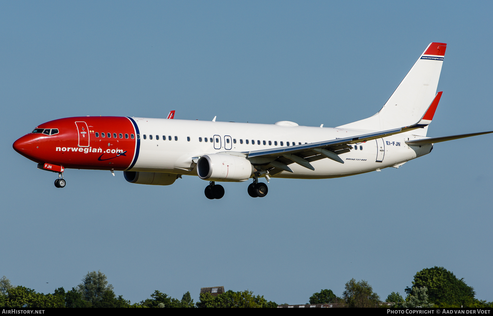 Aircraft Photo of EI-FJN | Boeing 737-8JP | Norwegian | AirHistory.net #70609