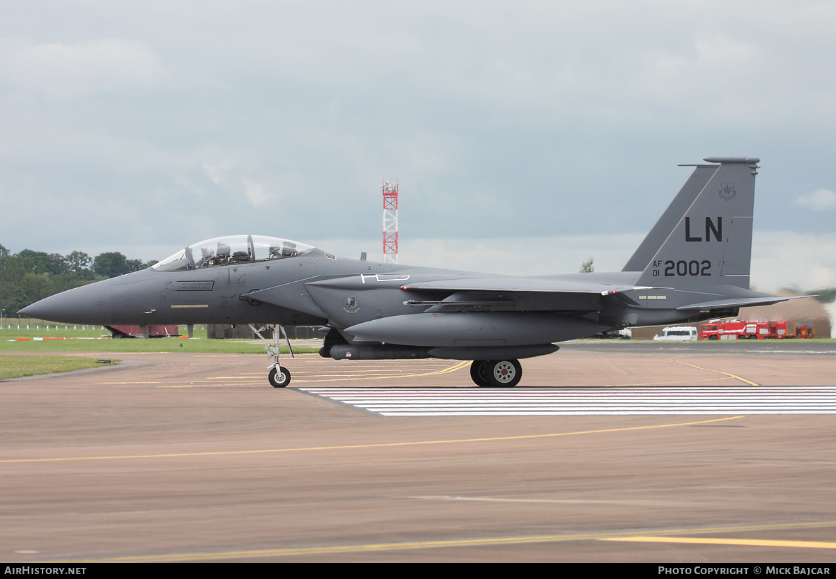 Aircraft Photo of 01-2002 / AF01-2002 | Boeing F-15E Strike Eagle | USA - Air Force | AirHistory.net #70616