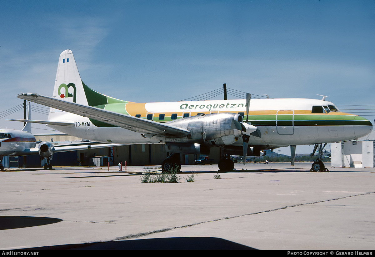 Aircraft Photo of TG-MYM | Convair 580 | Aeroquetzal | AirHistory.net #70620
