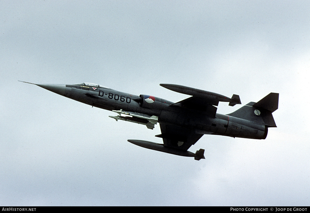 Aircraft Photo of D-8060 | Lockheed F-104G Starfighter | Netherlands - Air Force | AirHistory.net #70621