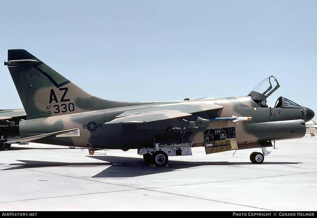 Aircraft Photo of 71-0330 / AF71-330 | LTV A-7D Corsair II | USA - Air Force | AirHistory.net #70635