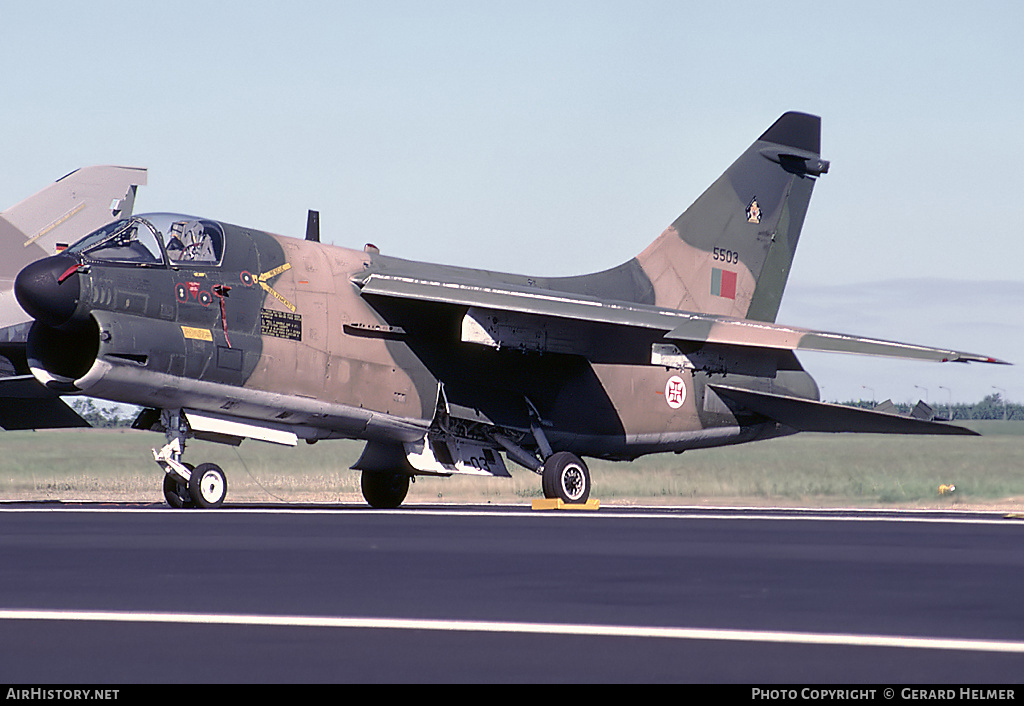 Aircraft Photo of 5503 | LTV A-7P Corsair II | Portugal - Air Force | AirHistory.net #70639