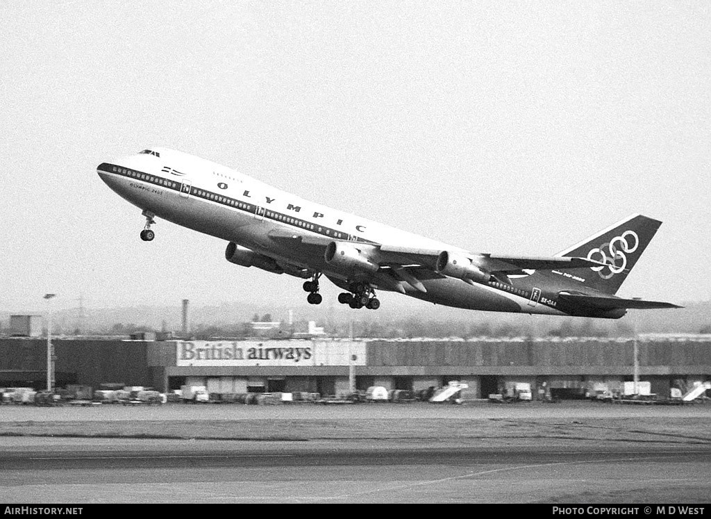 Aircraft Photo of SX-OAA | Boeing 747-284B | Olympic | AirHistory.net #70640