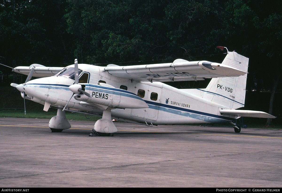 Aircraft Photo of PK-VDG | Dornier Do-28D-1 Skyservant | PENAS | AirHistory.net #70641