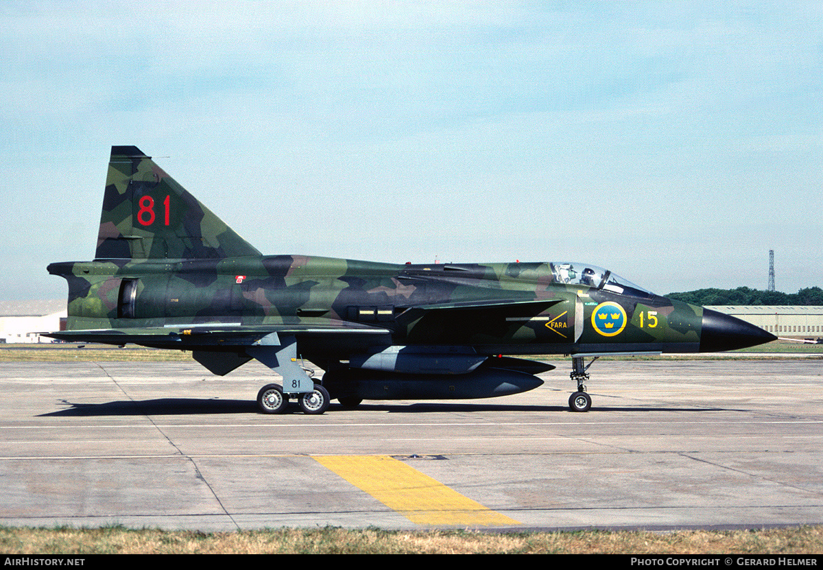 Aircraft Photo of 37908 | Saab SH37 Viggen | Sweden - Air Force | AirHistory.net #70653