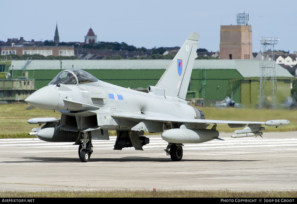 Aircraft Photo of ZK306 | Eurofighter EF-2000 Typhoon FGR4 | UK - Air Force | AirHistory.net #70655