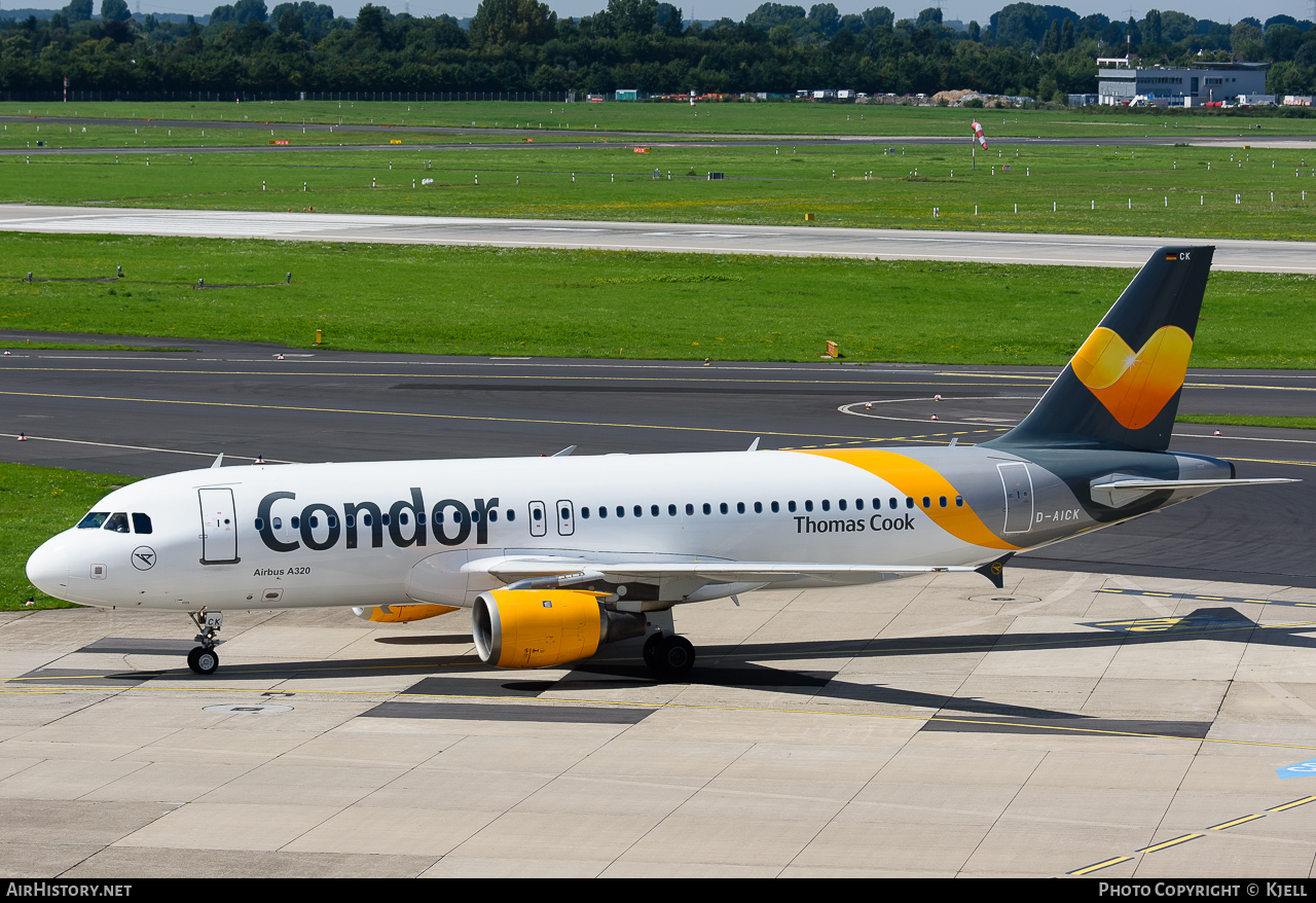 Aircraft Photo of D-AICK | Airbus A320-212 | Condor Flugdienst | AirHistory.net #70662