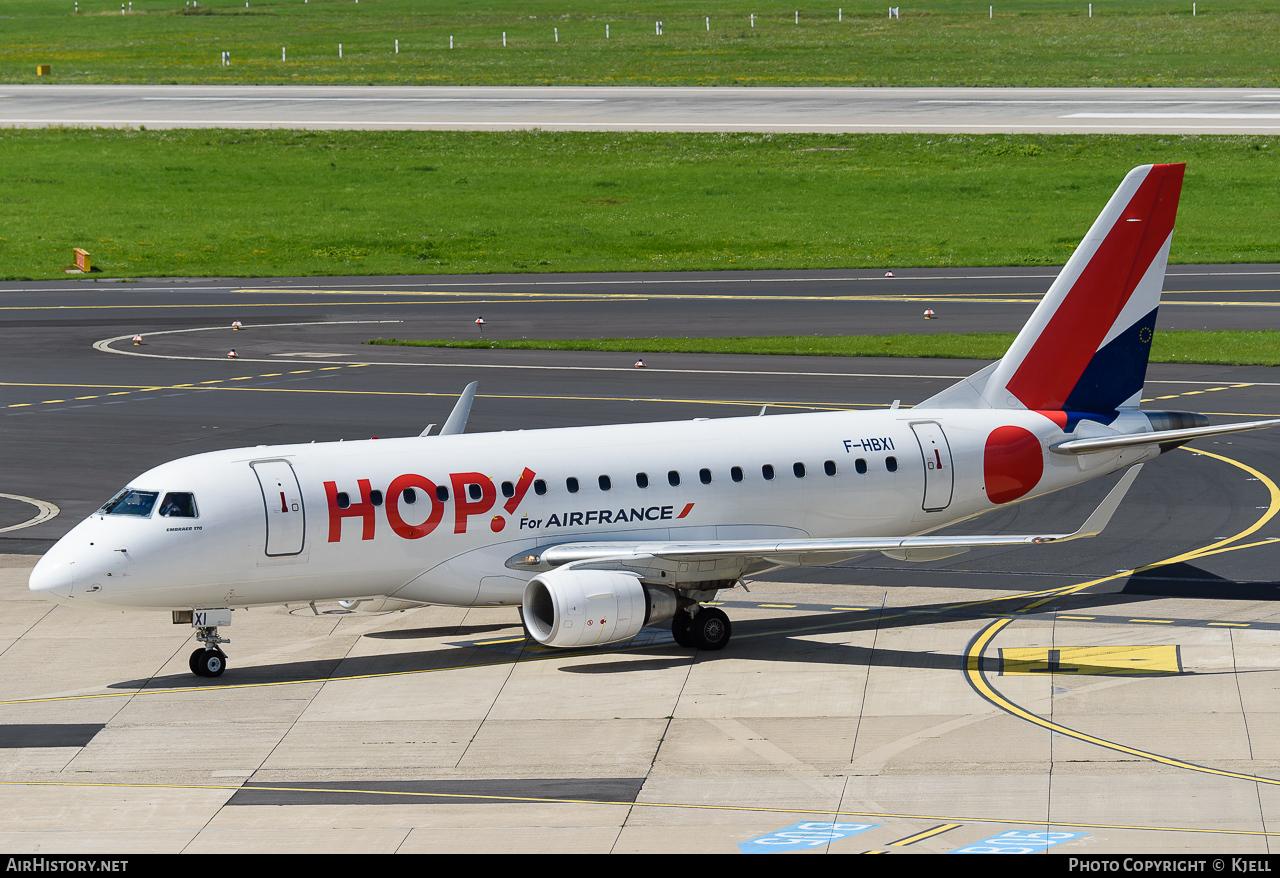 Aircraft Photo of F-HBXI | Embraer 170STD (ERJ-170-100STD) | Hop! | AirHistory.net #70663