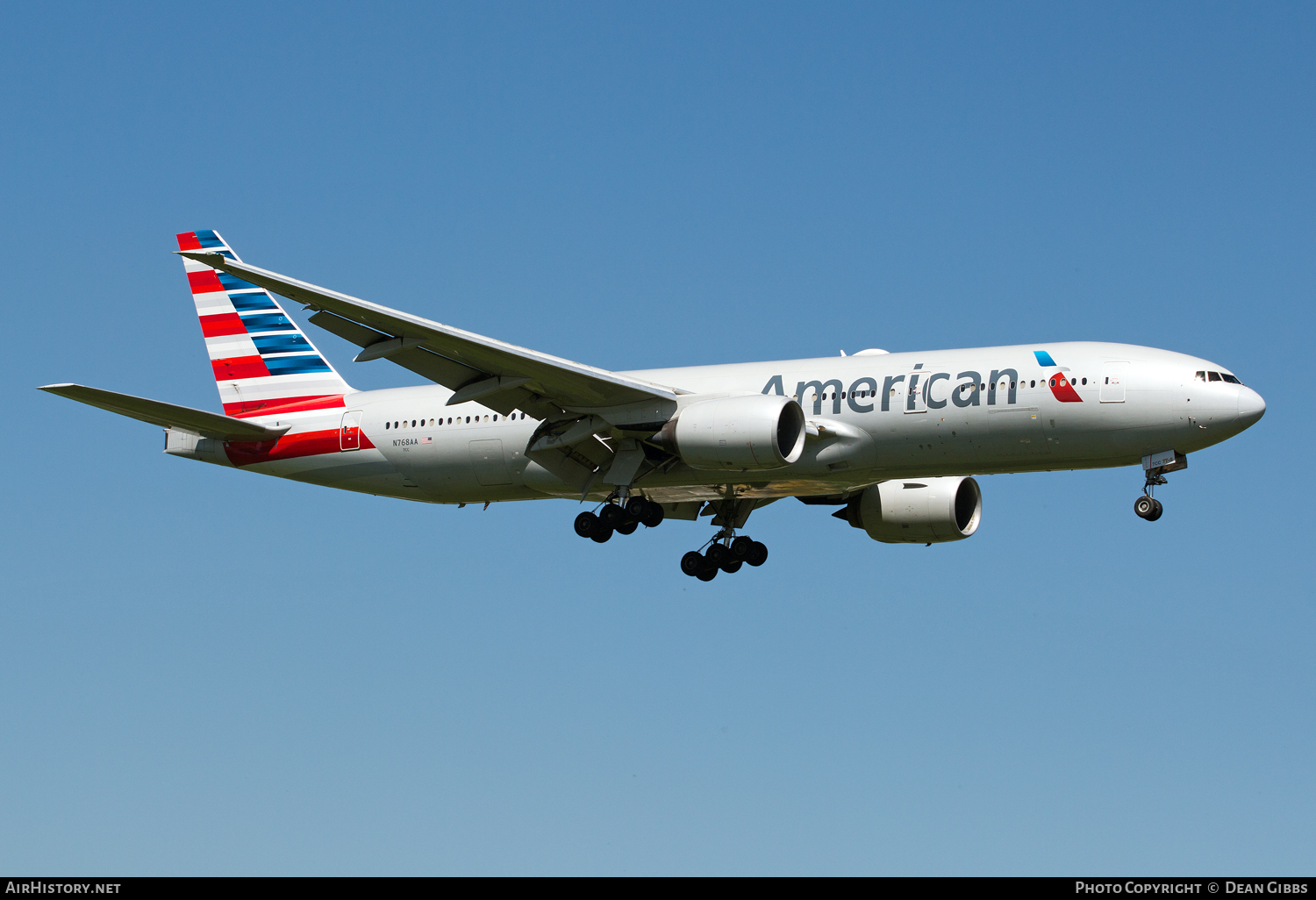 Aircraft Photo of N768AA | Boeing 777-223/ER | American Airlines | AirHistory.net #70664