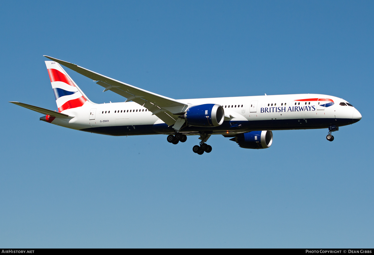 Aircraft Photo of G-ZBKR | Boeing 787-9 Dreamliner | British Airways | AirHistory.net #70677