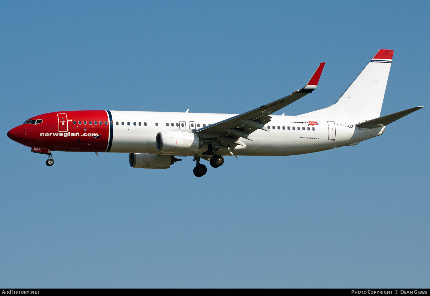 Aircraft Photo of LN-NGX | Boeing 737-8JP | Norwegian | AirHistory.net #70682