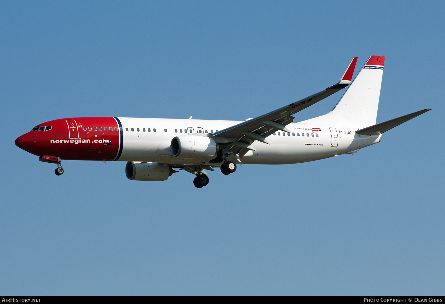 Aircraft Photo of EI-FJK | Boeing 737-8JP | Norwegian | AirHistory.net #70688