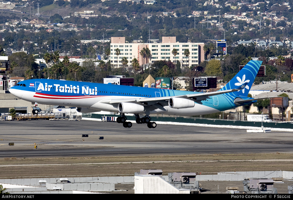 Aircraft Photo of F-OLOV | Airbus A340-313 | Air Tahiti Nui | AirHistory.net #70691