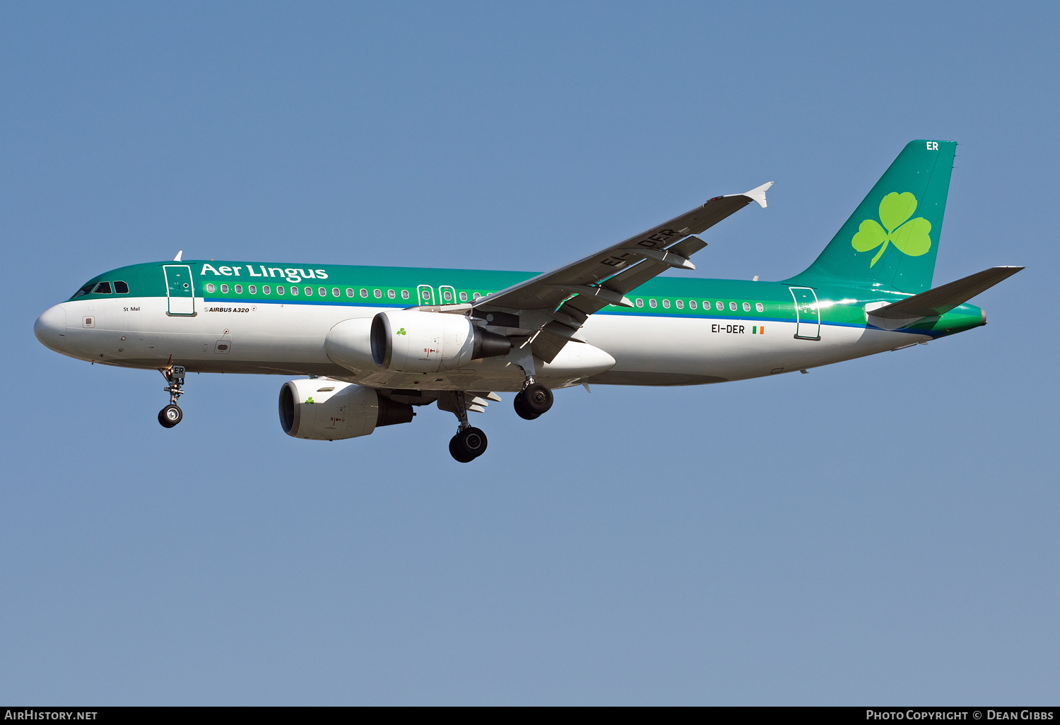 Aircraft Photo of EI-DER | Airbus A320-214 | Aer Lingus | AirHistory.net #70695