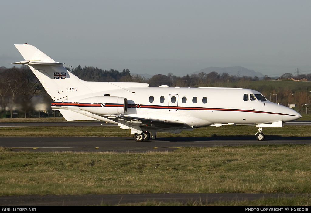 Aircraft Photo of ZD703 | British Aerospace HS-125 CC3 (HS-125-700B) | UK - Air Force | AirHistory.net #70696