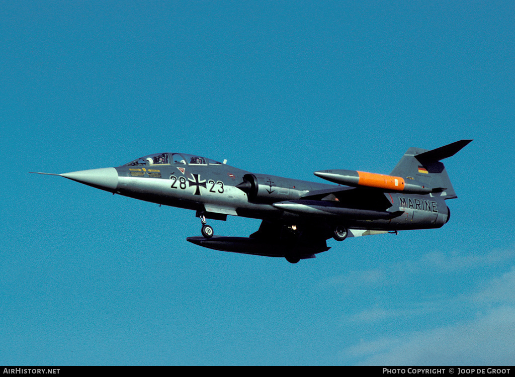 Aircraft Photo of 2823 | Lockheed TF-104G Starfighter | Germany - Navy | AirHistory.net #70698