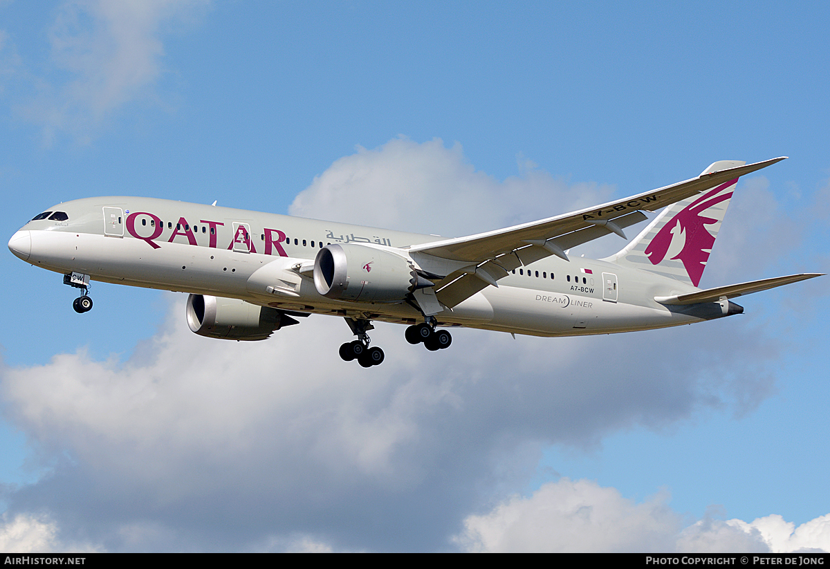 Aircraft Photo of A7-BCW | Boeing 787-8 Dreamliner | Qatar Airways | AirHistory.net #70703