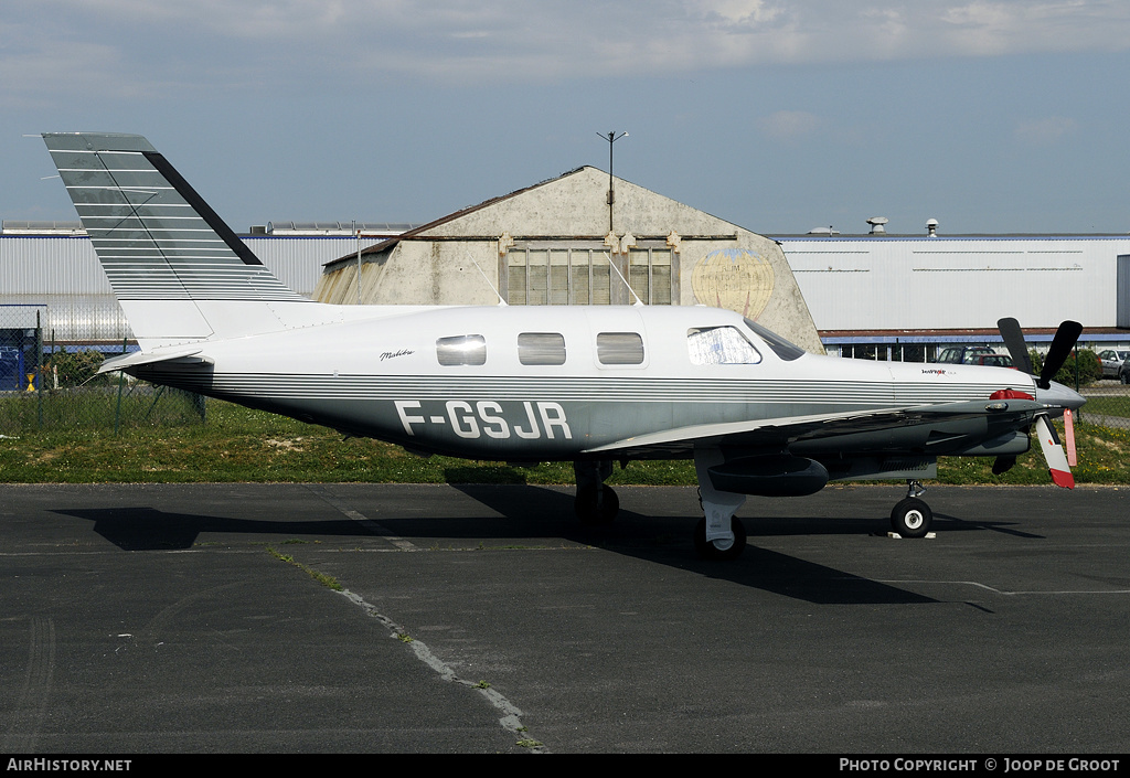 Aircraft Photo of F-GSJR | Piper PA-46-350P Malibu Mirage/Jetprop DLX | AirHistory.net #70705