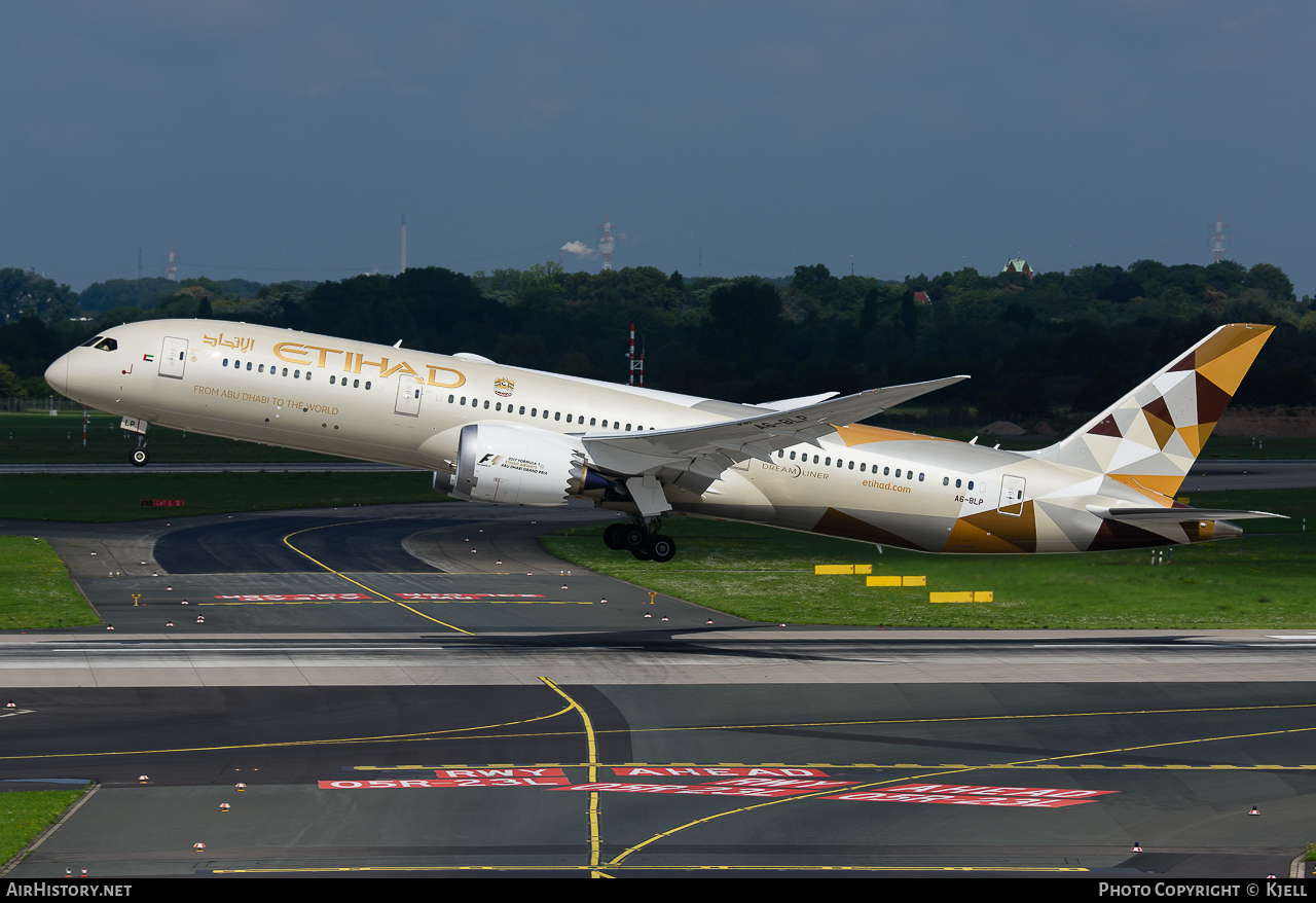 Aircraft Photo of A6-BLP | Boeing 787-9 Dreamliner | Etihad Airways | AirHistory.net #70720