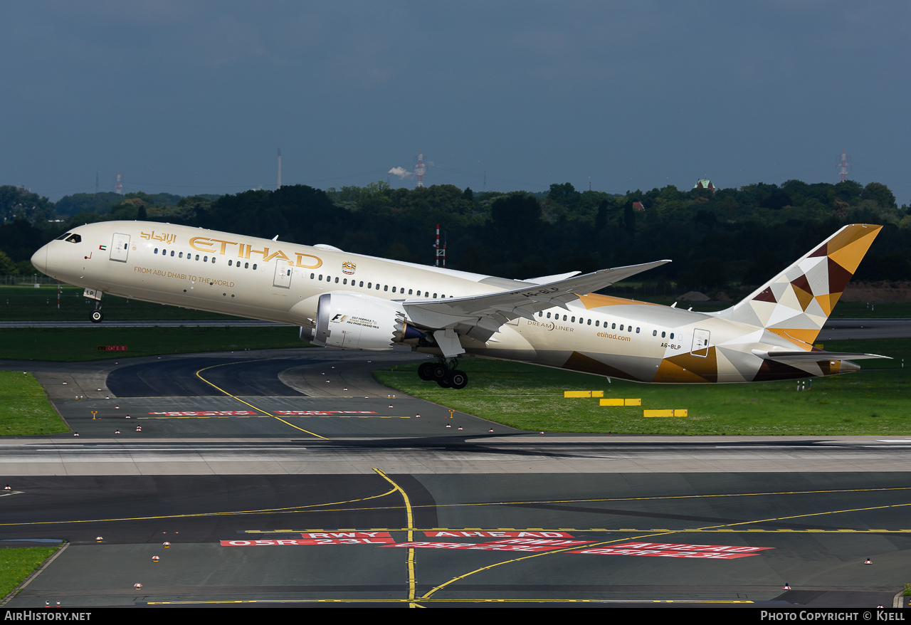 Aircraft Photo of A6-BLP | Boeing 787-9 Dreamliner | Etihad Airways | AirHistory.net #70720