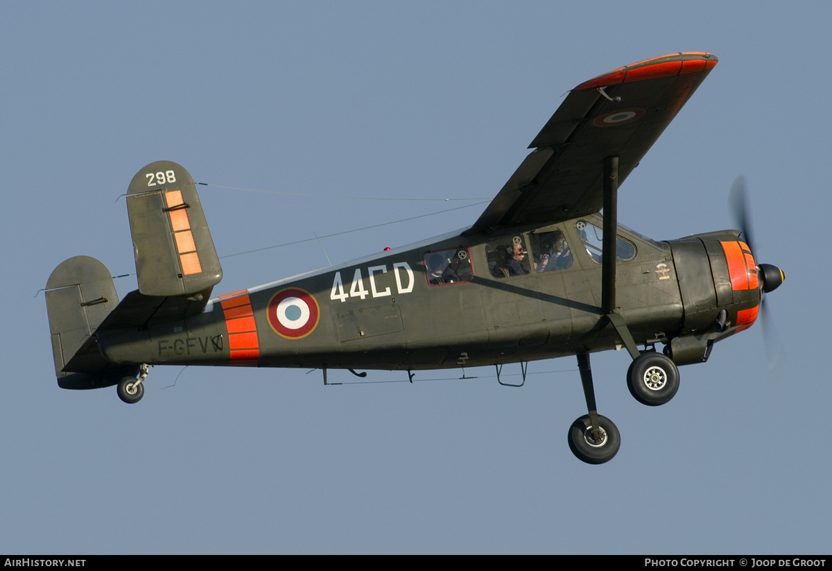 Aircraft Photo of F-GFVV / 298 | Max Holste MH.1521M Broussard | France - Air Force | AirHistory.net #70729