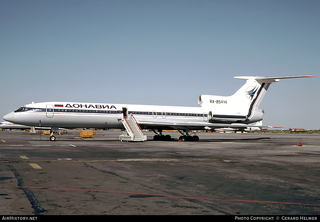 Aircraft Photo of RA-85414 | Tupolev Tu-154B-2 | Donavia | AirHistory.net #70744
