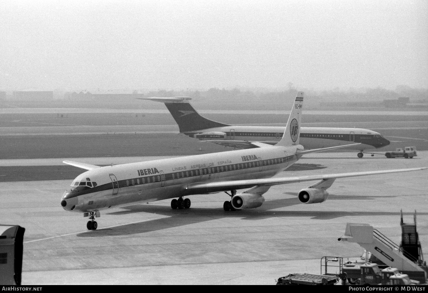 Aircraft Photo of EC-BMY | McDonnell Douglas DC-8-63 | Iberia | AirHistory.net #70745