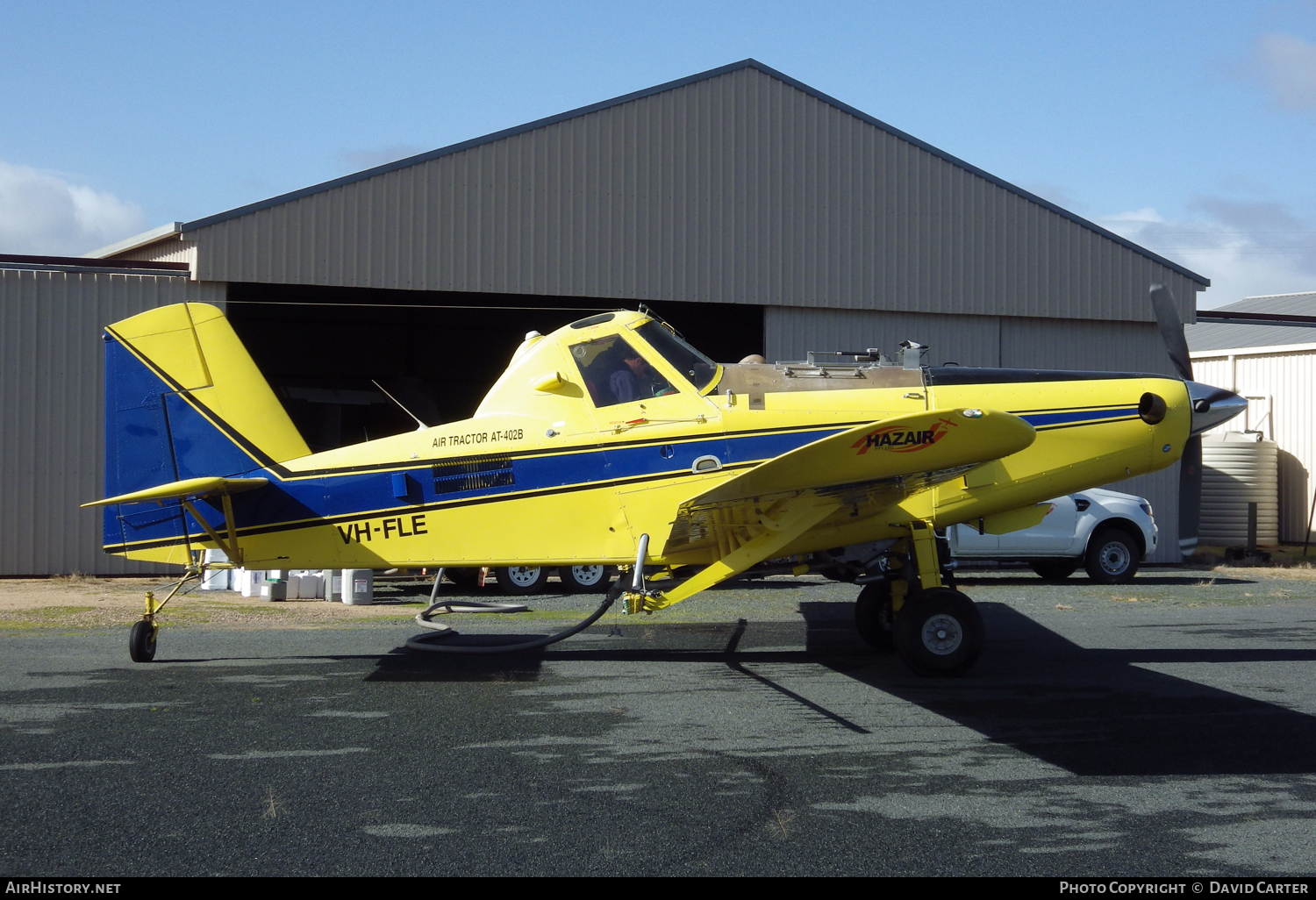 Aircraft Photo of VH-FLE | Air Tractor AT-402B | Hazair | AirHistory.net #70747