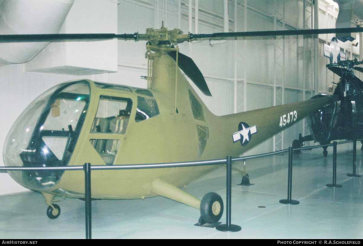 Aircraft Photo of 43-45473 / 45473 | Sikorsky R-6A Hoverfly II | USA - Air Force | AirHistory.net #70752