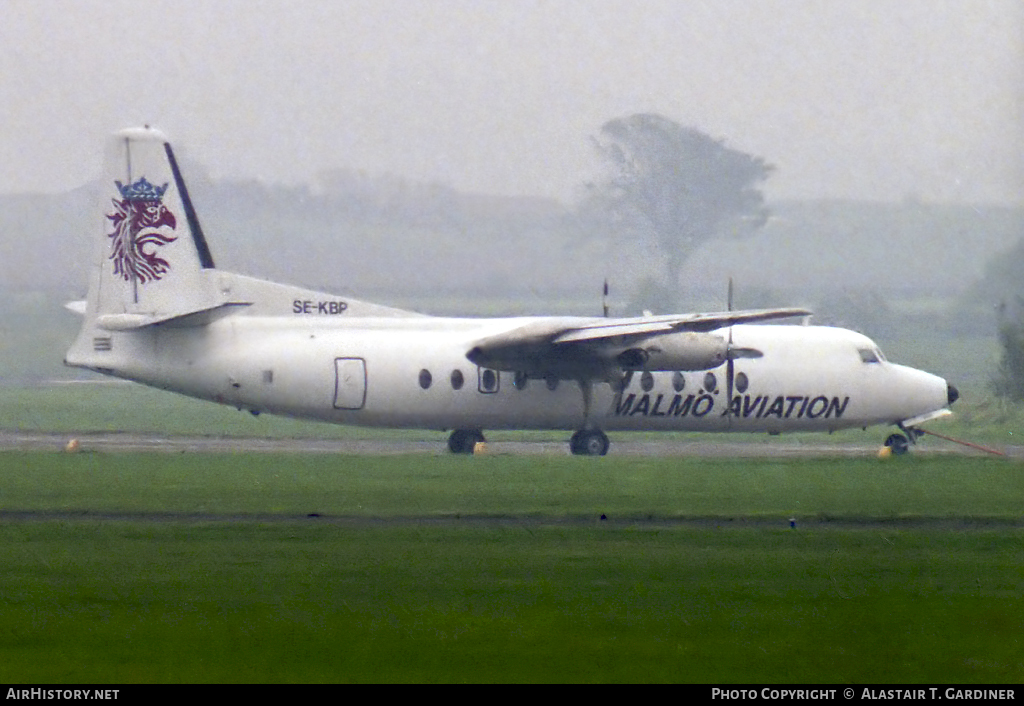 Aircraft Photo of SE-KBP | Fairchild Hiller FH-227E | Malmö Aviation | AirHistory.net #70785