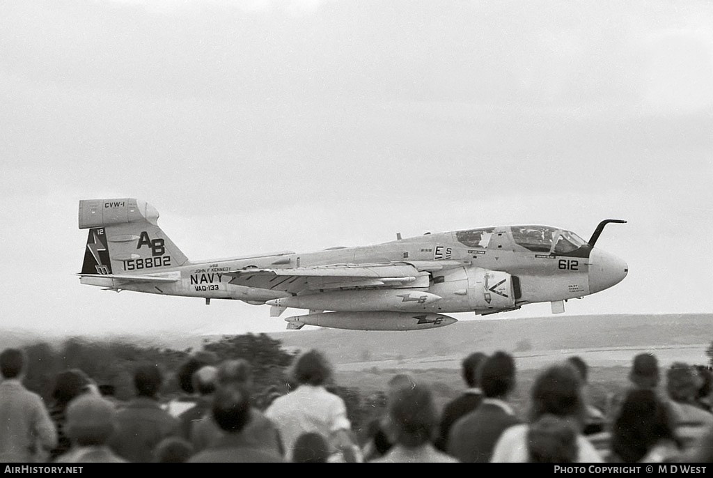 Aircraft Photo of 158802 | Grumman EA-6B Prowler (G-128) | USA - Navy | AirHistory.net #70797