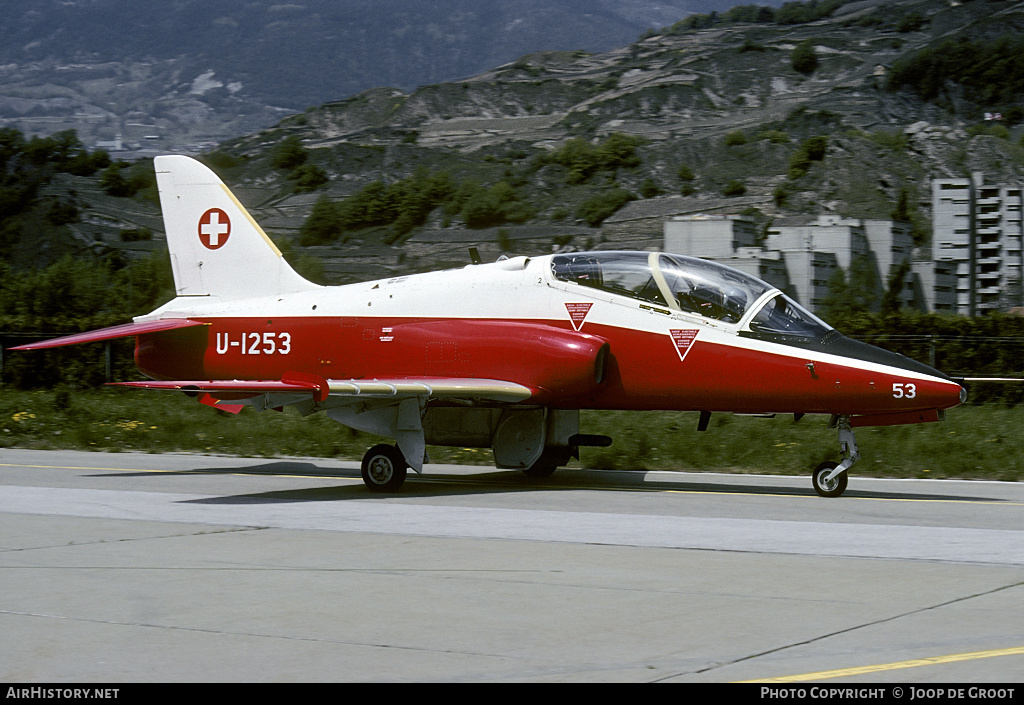 Aircraft Photo of U-1253 | British Aerospace Hawk 66 | Switzerland - Air Force | AirHistory.net #70798