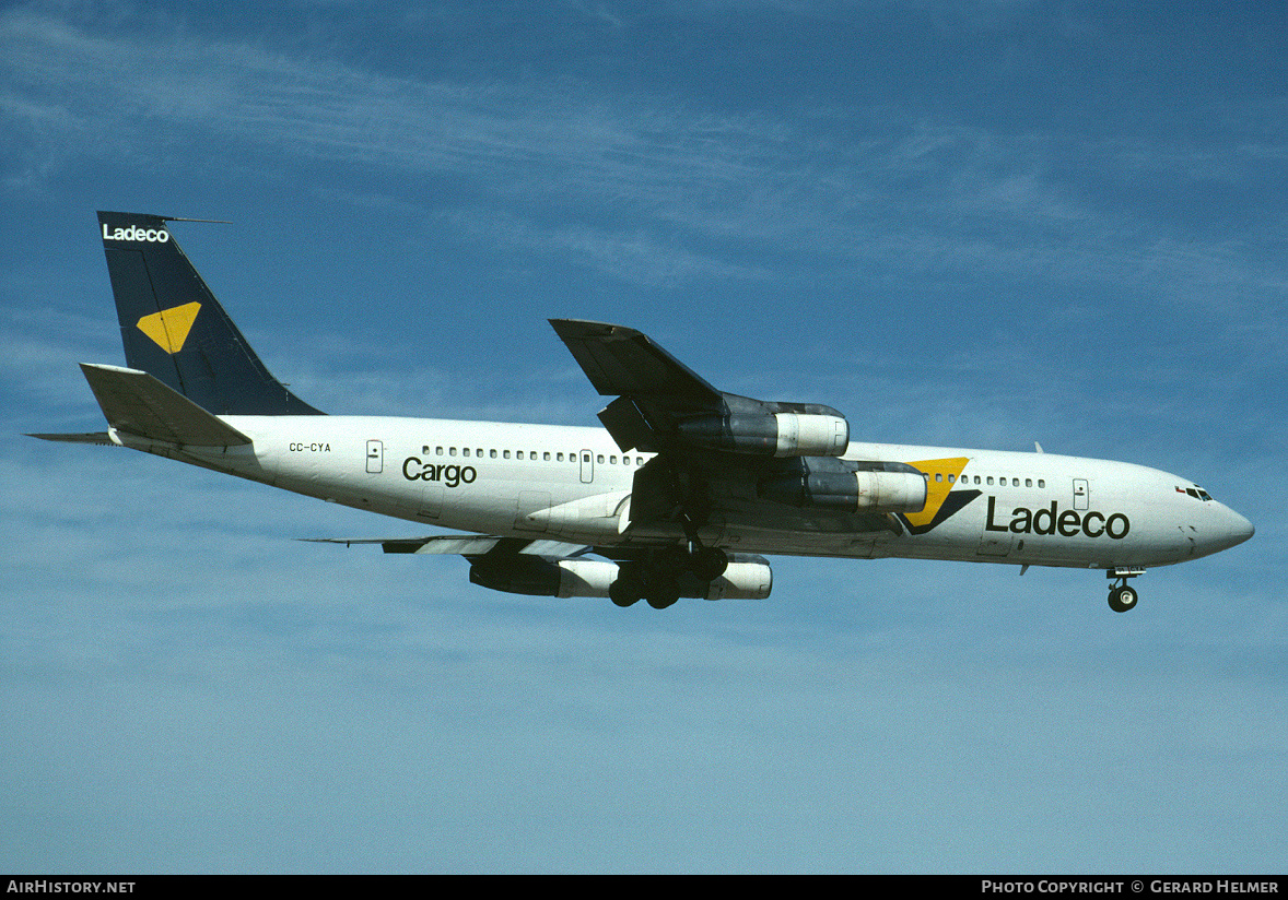 Aircraft Photo of CC-CYA | Boeing 707-327C | Ladeco Cargo | AirHistory.net #70817