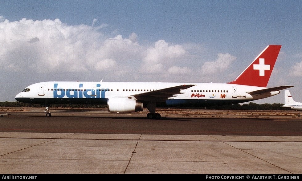Aircraft Photo of HB-IHS | Boeing 757-2G5 | Balair | AirHistory.net #70824