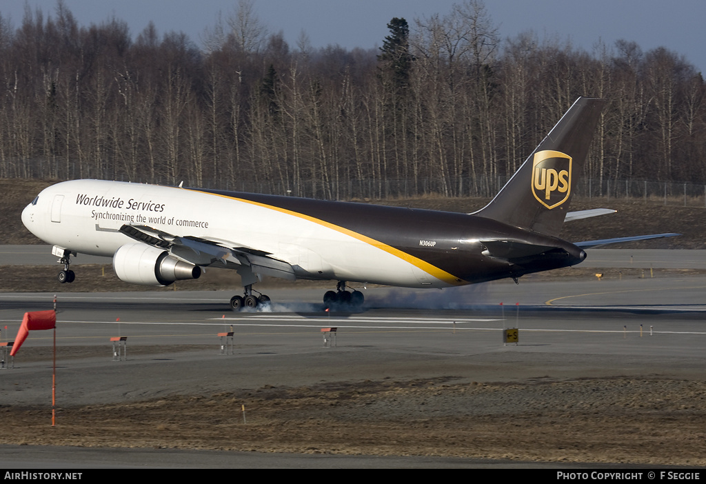 Aircraft Photo of N306UP | Boeing 767-34AF/ER | United Parcel Service - UPS | AirHistory.net #70826