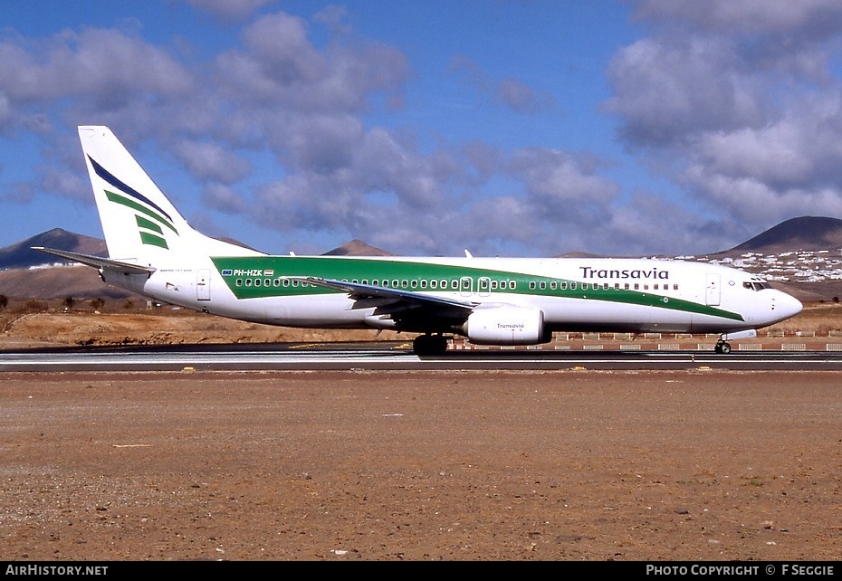 Aircraft Photo of PH-HZK | Boeing 737-8K2 | Transavia | AirHistory.net #70834