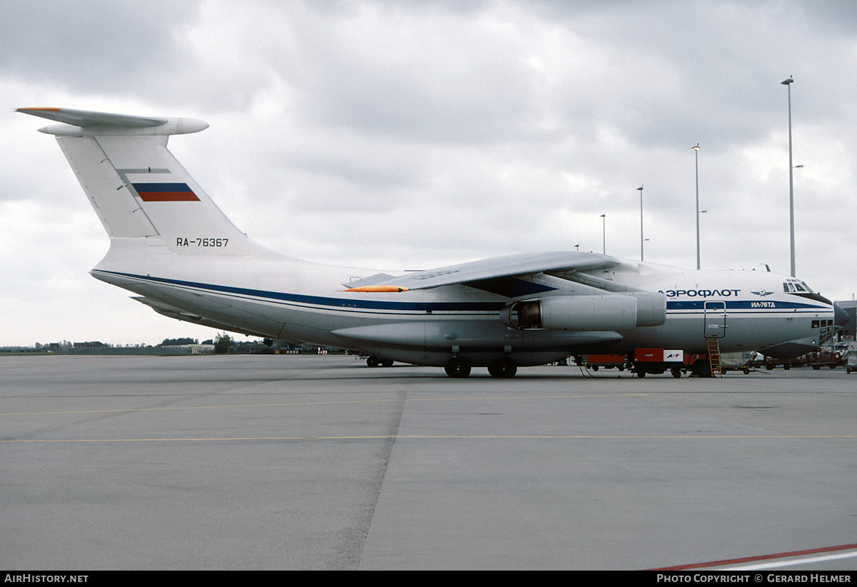 Aircraft Photo of RA-76367 | Ilyushin Il-76TD | Aeroflot | AirHistory.net #70836
