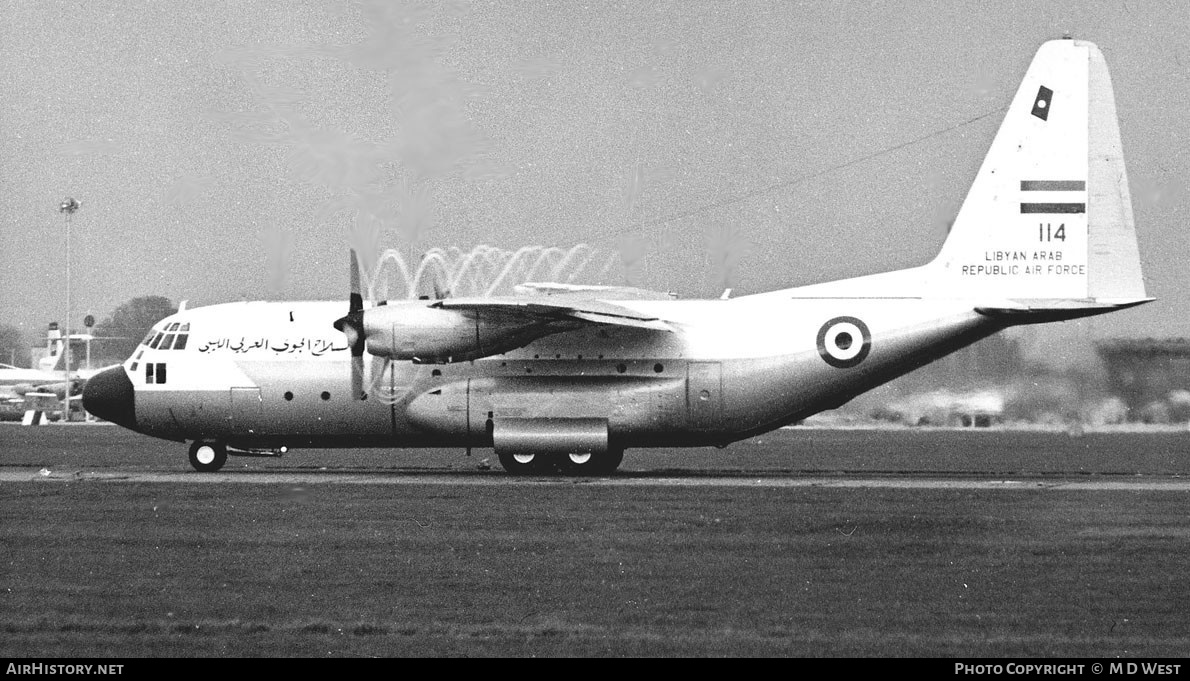 Aircraft Photo of 114 | Lockheed C-130H Hercules | Libya - Air Force | AirHistory.net #70841