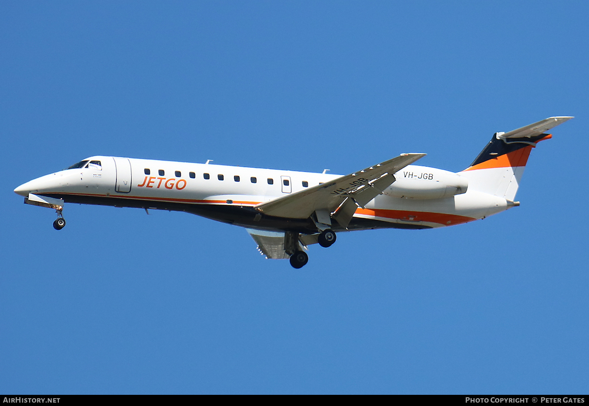 Aircraft Photo of VH-JGB | Embraer ERJ-135LR (EMB-135LR) | Jetgo Australia | AirHistory.net #70857