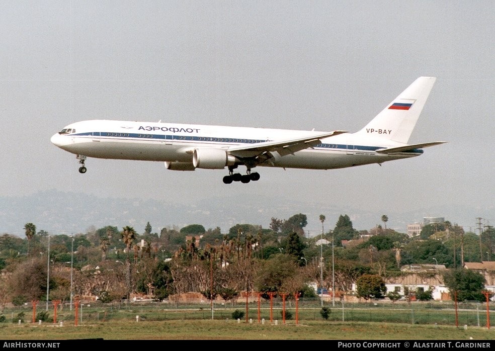 Aircraft Photo of VP-BAY | Boeing 767-36N/ER | Aeroflot - Russian International Airlines | AirHistory.net #70864