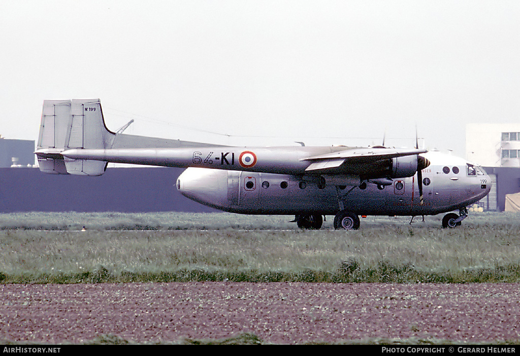 Aircraft Photo of 199 / 64-KI | Nord 2501F-3 Noratlas | France - Air Force | AirHistory.net #70866