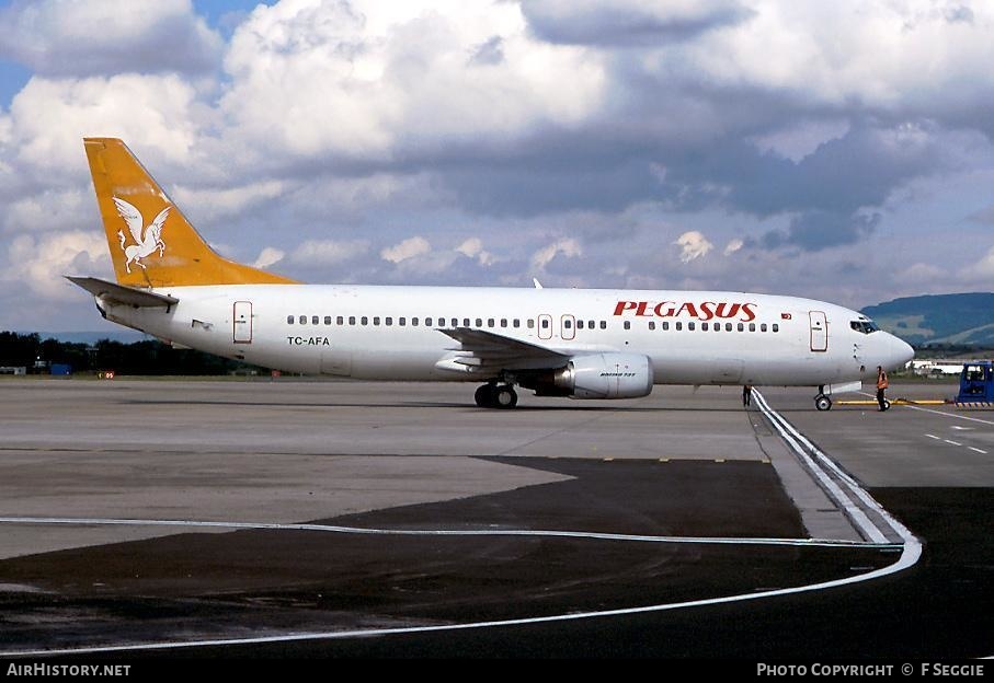 Aircraft Photo of TC-AFA | Boeing 737-4Q8 | Pegasus Airlines | AirHistory.net #70873