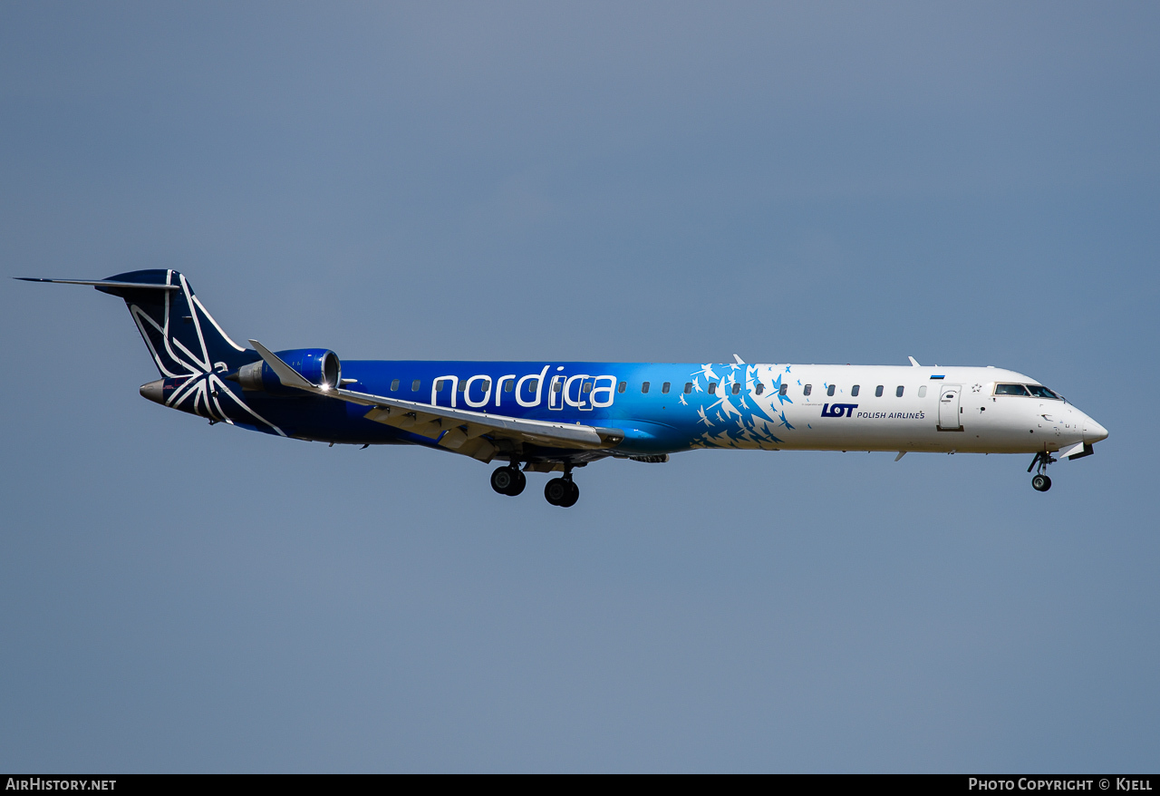 Aircraft Photo of ES-ACD | Bombardier CRJ-900ER (CL-600-2D24) | Nordica | AirHistory.net #70878