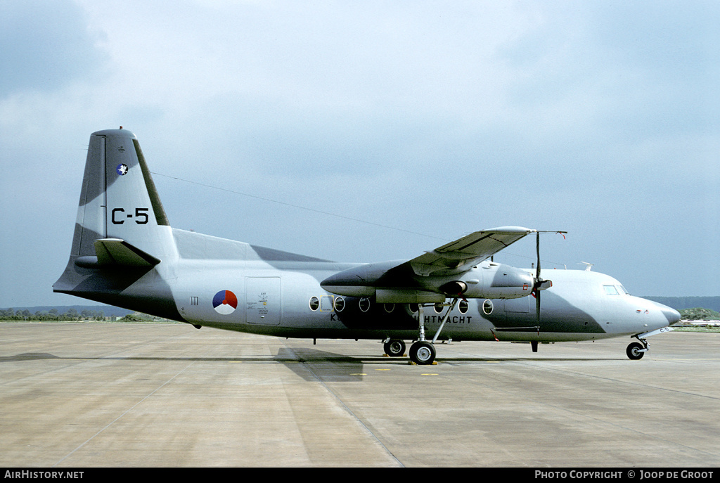 Aircraft Photo of C-5 | Fokker F27-300M Troopship | Netherlands - Air Force | AirHistory.net #70880