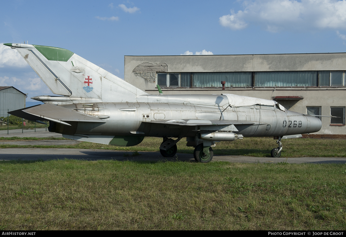 Aircraft Photo of 0268 | Mikoyan-Gurevich MiG-21UM | Slovakia - Air Force | AirHistory.net #70890