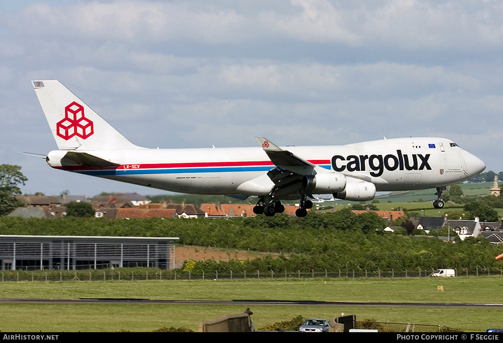 Aircraft Photo of LX-SCV | Boeing 747-4R7F/SCD | Cargolux | AirHistory.net #70896