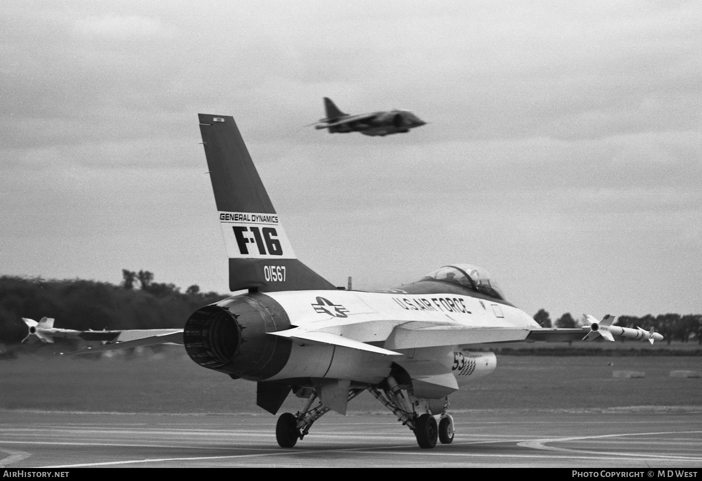 Aircraft Photo of 72-1567 / 01567 | General Dynamics YF-16 Fighting Falcon | USA - Air Force | AirHistory.net #70897
