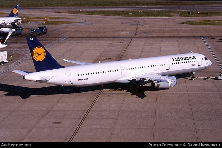 Aircraft Photo of D-AIRA | Airbus A321-131 | Lufthansa | AirHistory.net #70912